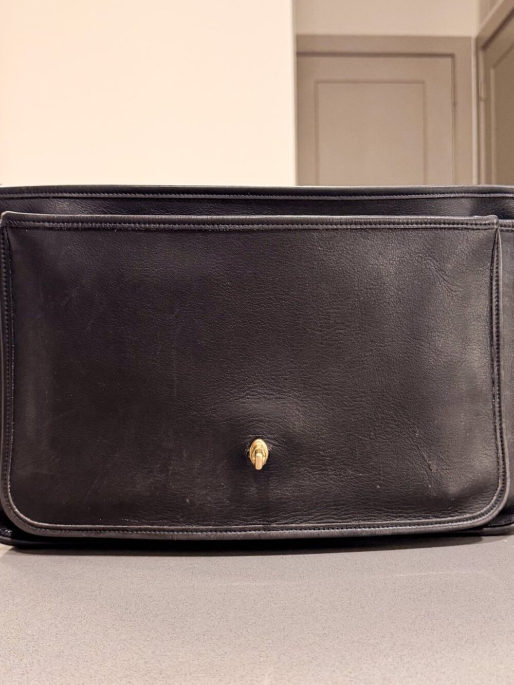 COACH Black Metropolitan 5180 Briefcase(exact as see in the Devil Wears Prada 2) - Picture 4 of 9